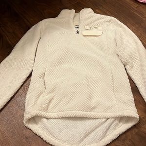 magellan fleece half zip